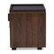 Baxton Studio Rikke Two-Tone Gray and Walnut Finished Wood 1-Drawer Nightstand 152-9147 - alternate 5